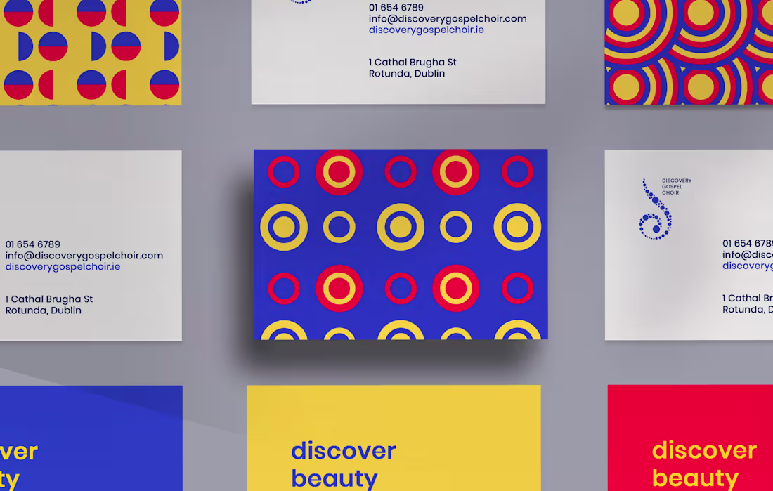 Cover image for Discovery Gospel Choir Brand Identity