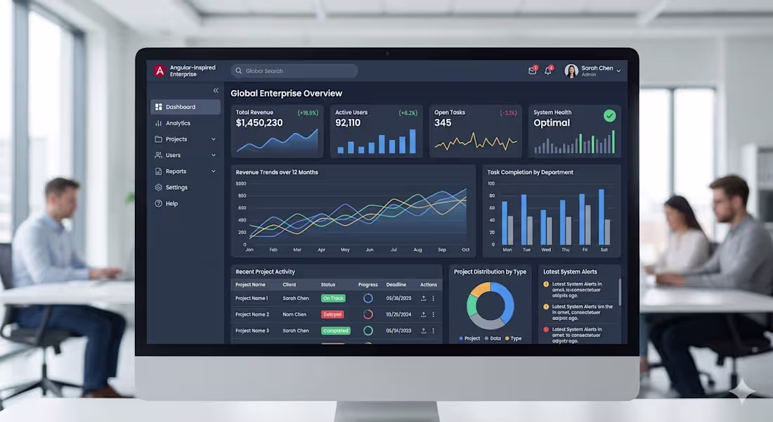 Cover image for Angular Enterprise Web Development