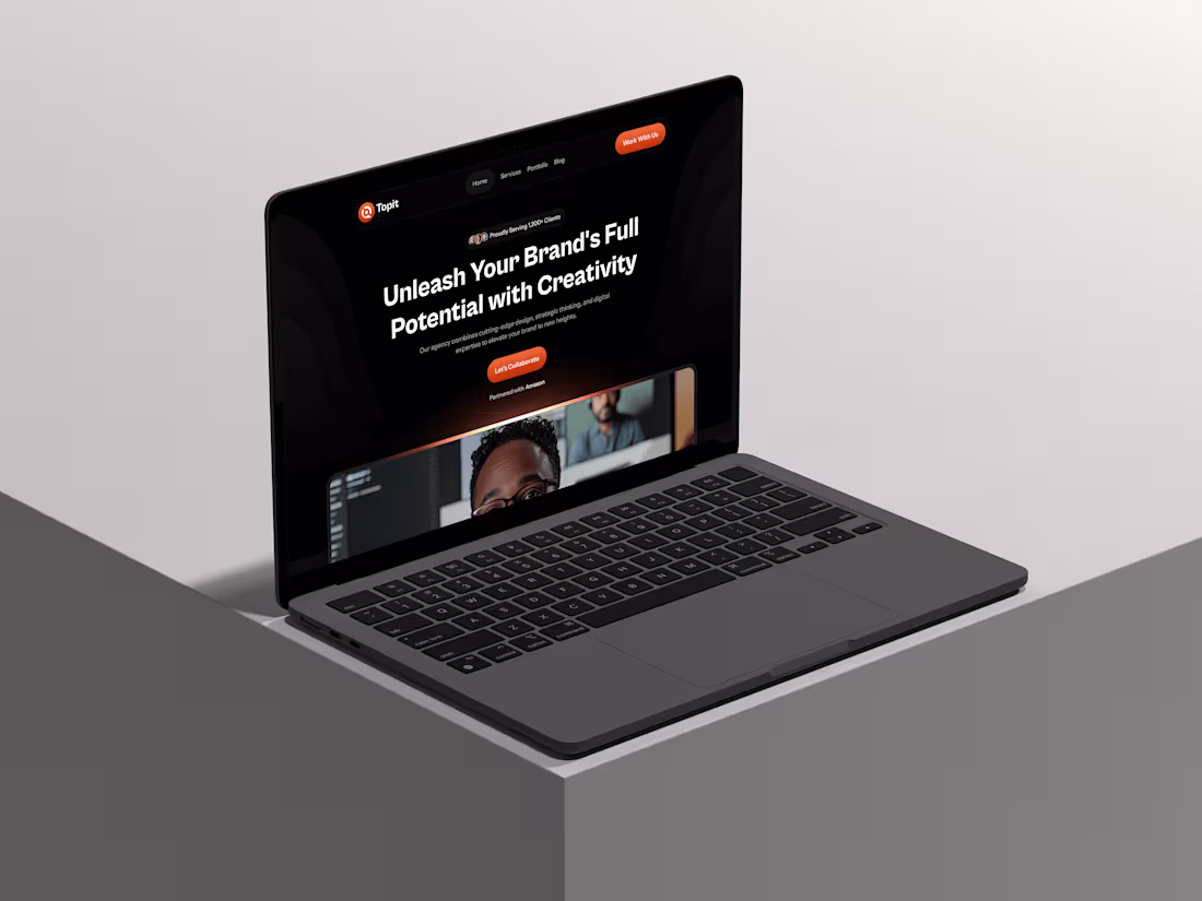 Cover image for Topit - Agency Framer Website