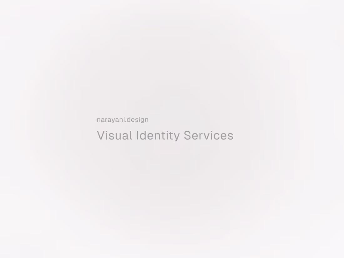 Cover image for Visual Identity