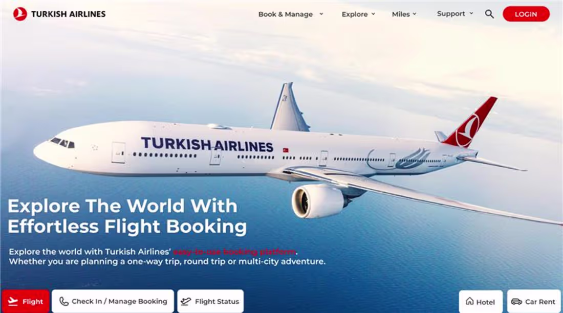 Cover image for ✈️ UI/UX Website Design Airlines Designed a user-focused UI/...