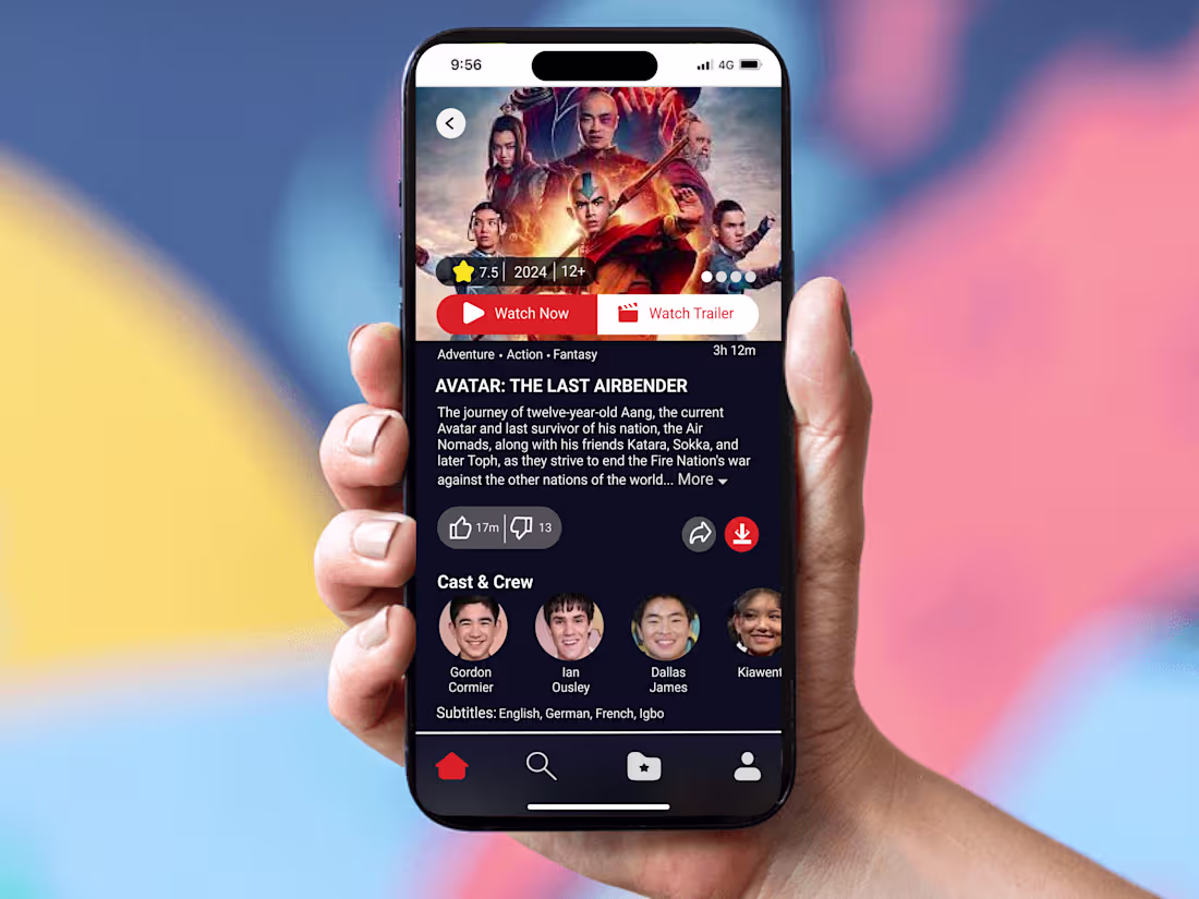 Cover image for Movie Day - UI Mobile App Design Interface