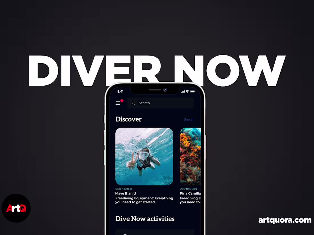 Cover image for Real Live Project | DIVER NOW