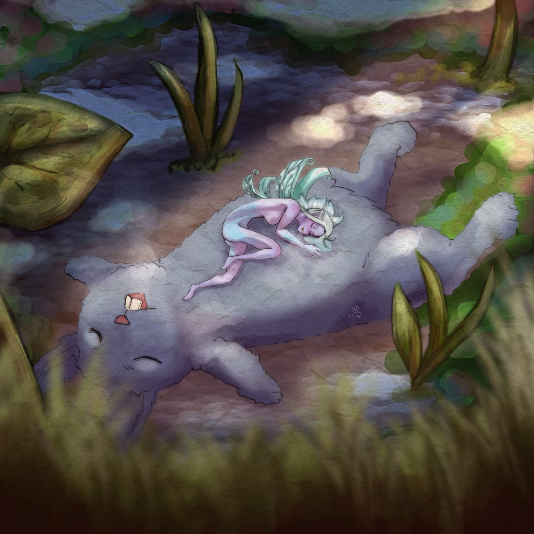 Cover image for SNOW FAIRY | GUGGSI_ART DTIYS