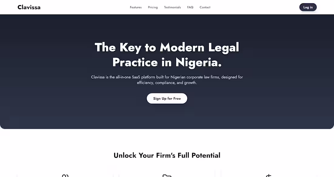 Cover image for Clavissa