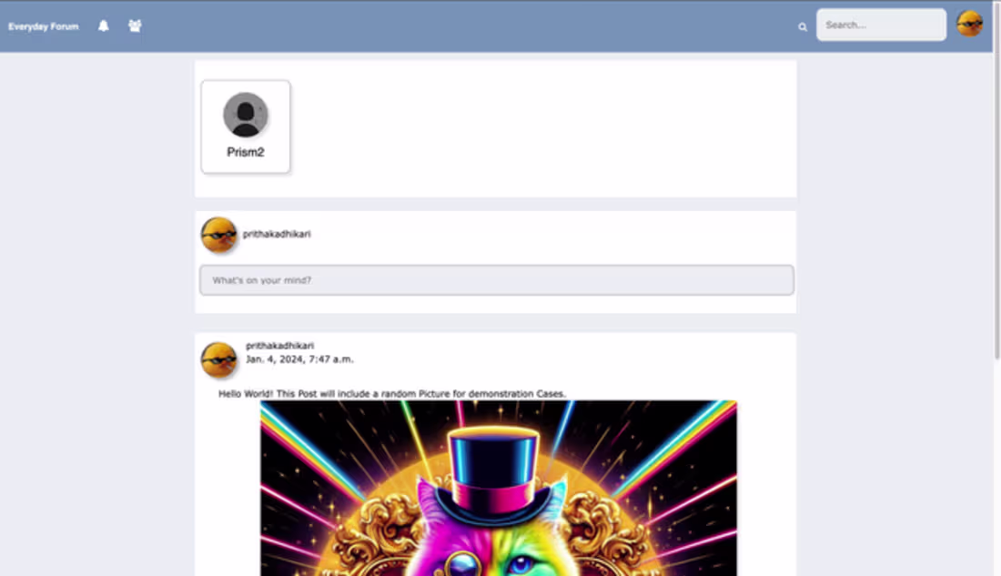 Cover image for Social Media Web App