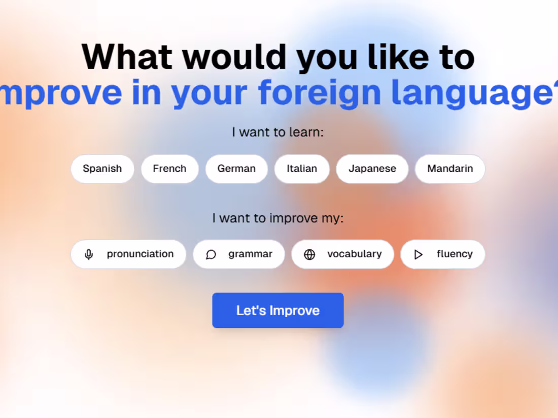 Cover image for NativeSpeech: App to help foreigner sound more like a local