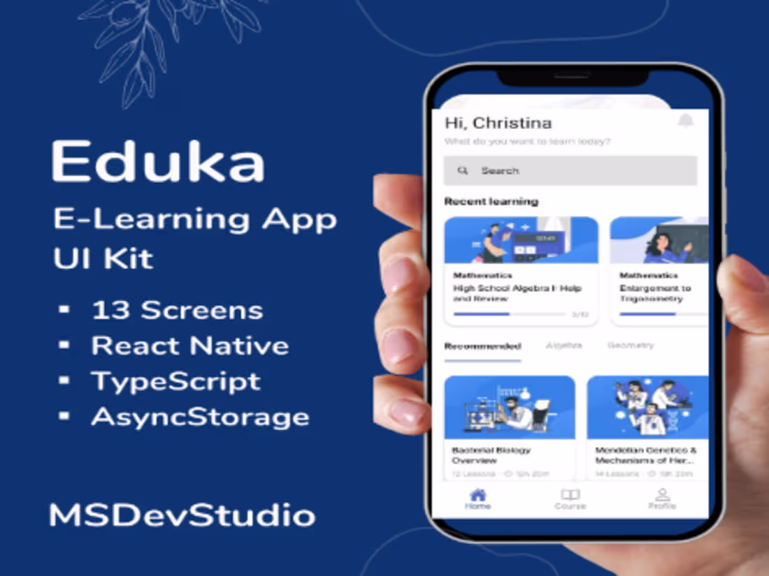 Cover image for Eduka – Educational Platform (React