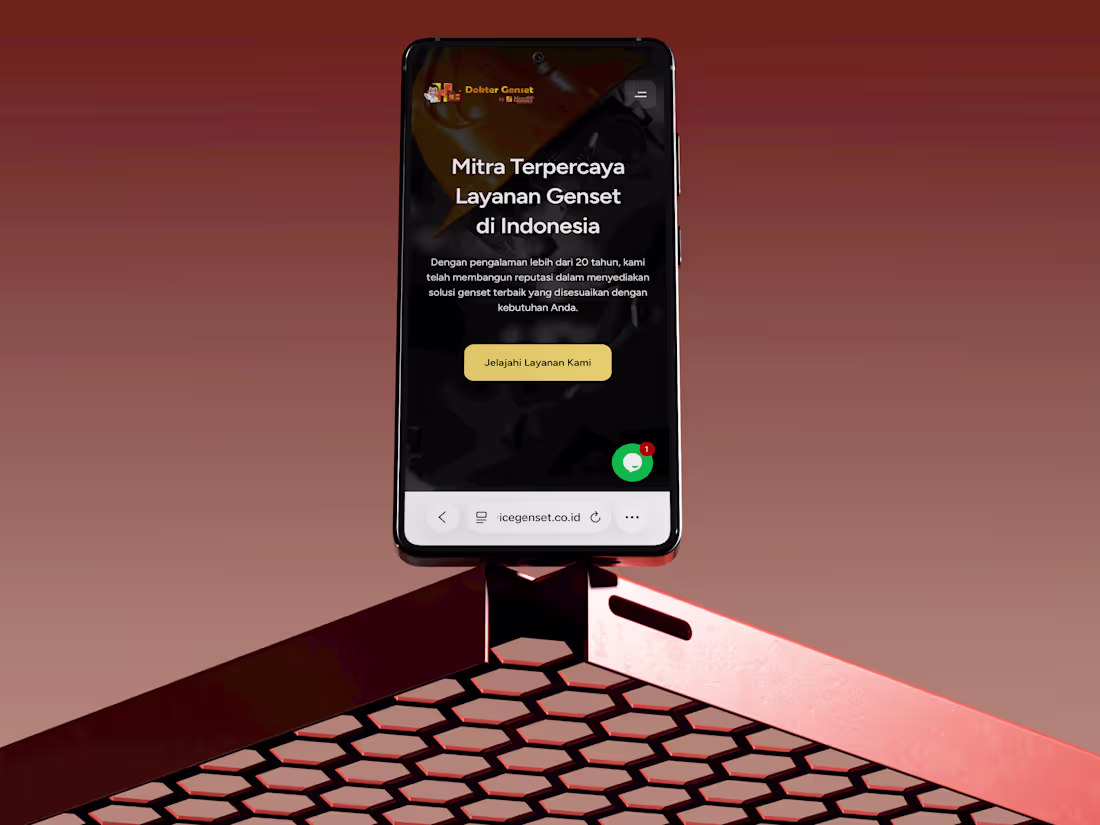 Cover image for Dokter Genset by Hargen was established to meet the electric...