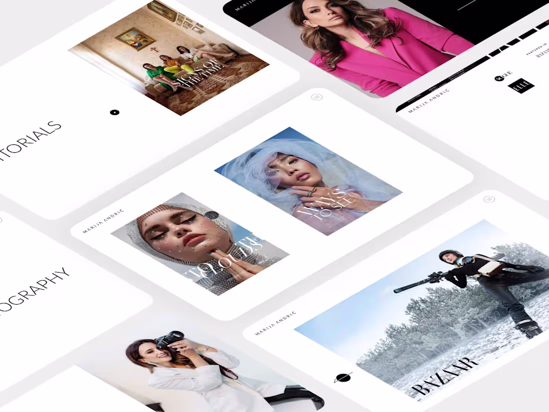 Cover image for Marija Andric: Stunning photography showing fashion’s true style