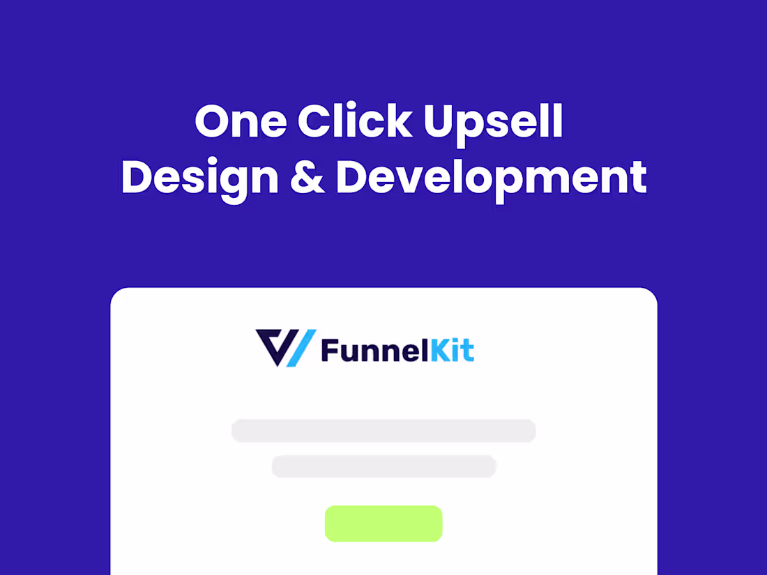 Cover image for Design and Develop Upsell Pages in Funnelkit on Wordpress