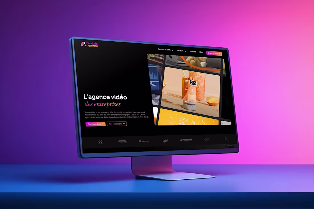 Cover image for Ma Vidéo Corporate | Website Redesign