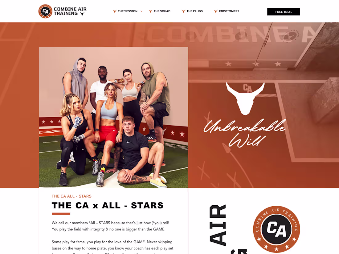 Cover image for Combine Air Training