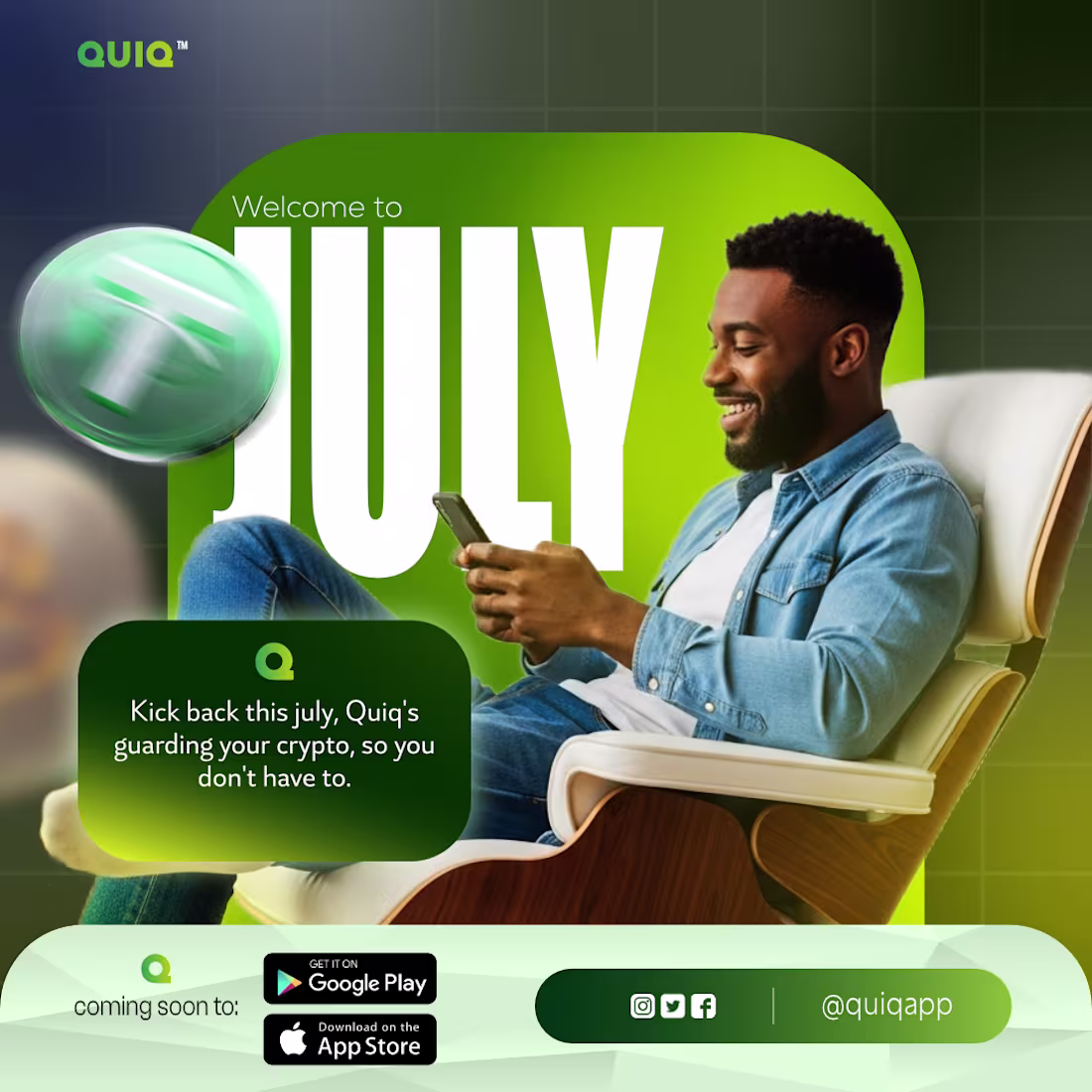 Cover image for Social Media Design For QUIQ. 