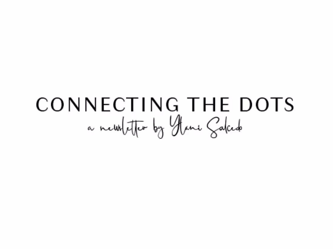 Cover image for Newsletter: Connecting the Dots