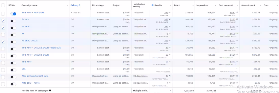 Cover image for Meta Mastery: A High Conversion Campaign