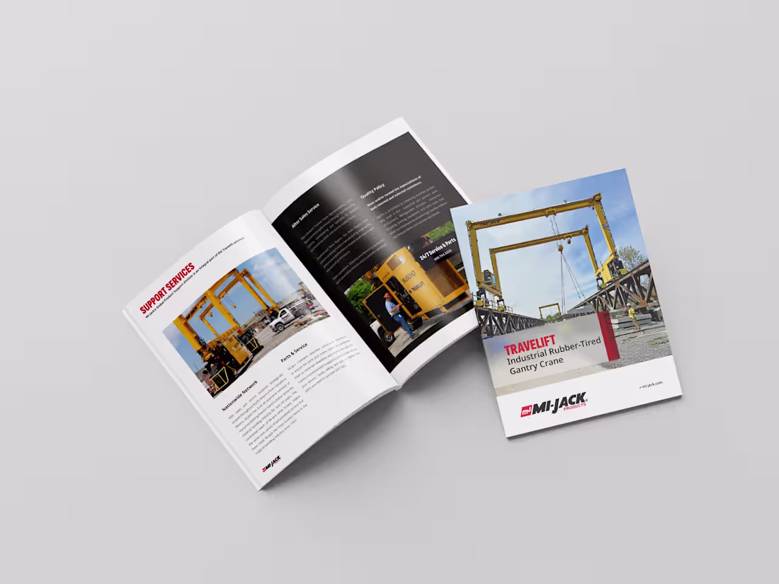 Cover image for Expert Sales Brochure Design for Innovative Mi-Jack Products