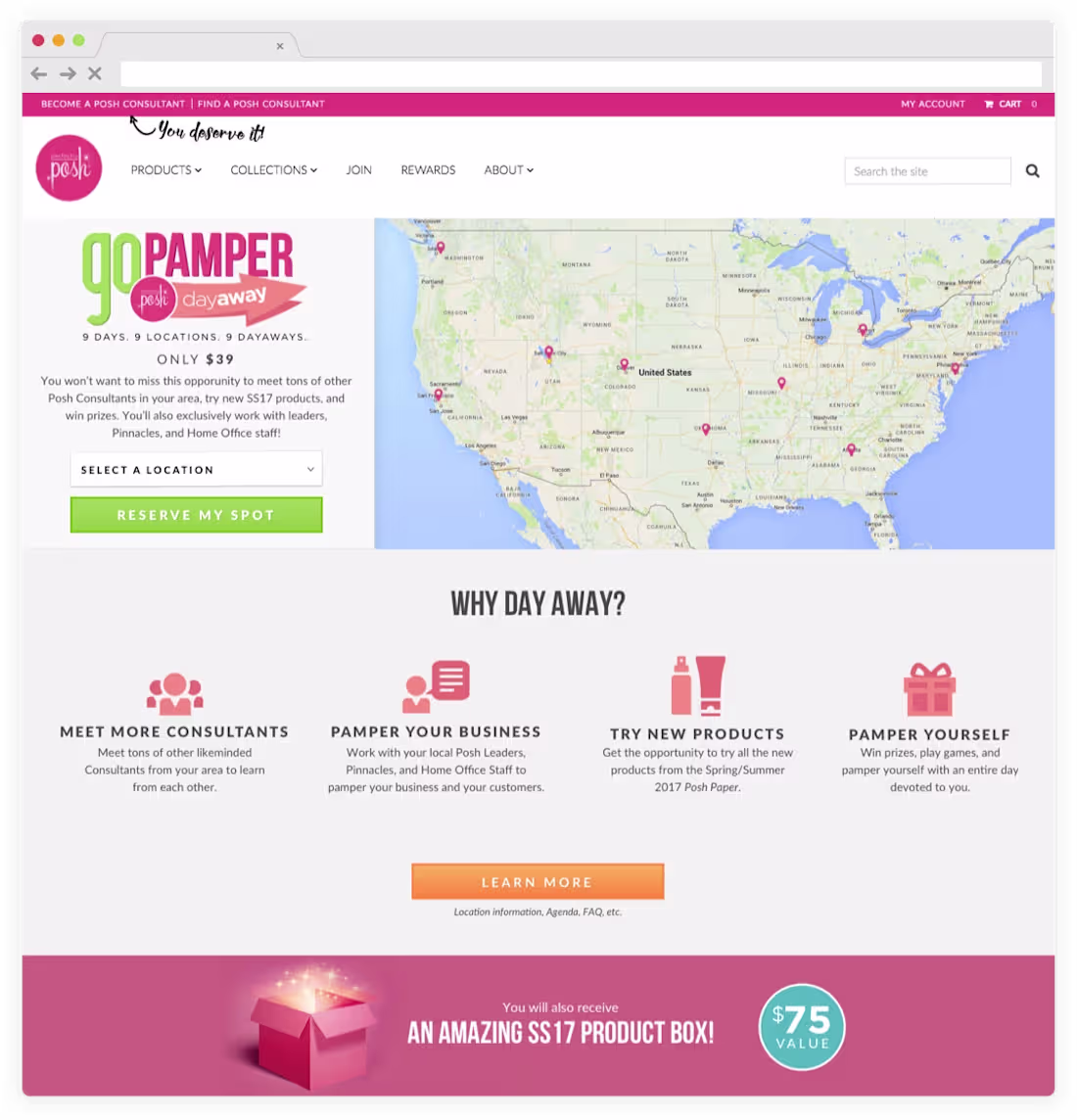 Cover image for Perfectly Posh is a booming