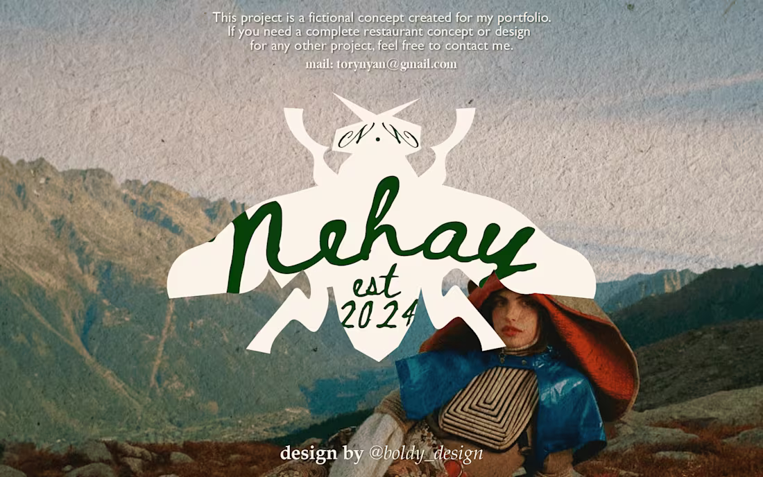 Cover image for Nehay (let it be) | Identity for Clothing Brand