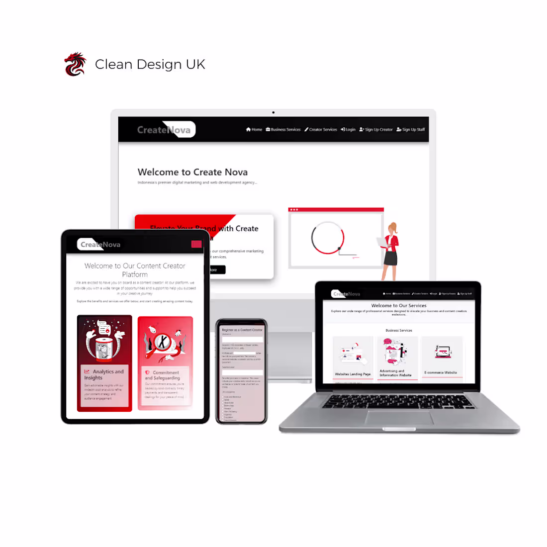 Cover image for Company Website