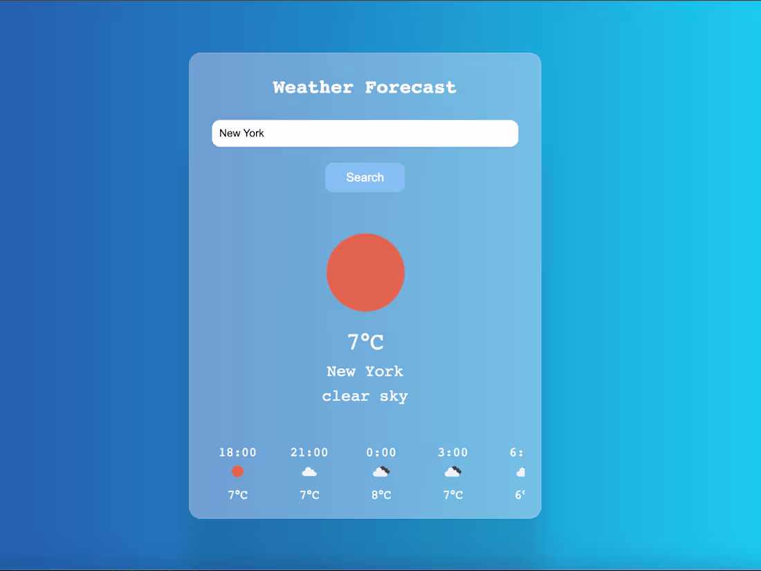Cover image for weather-app