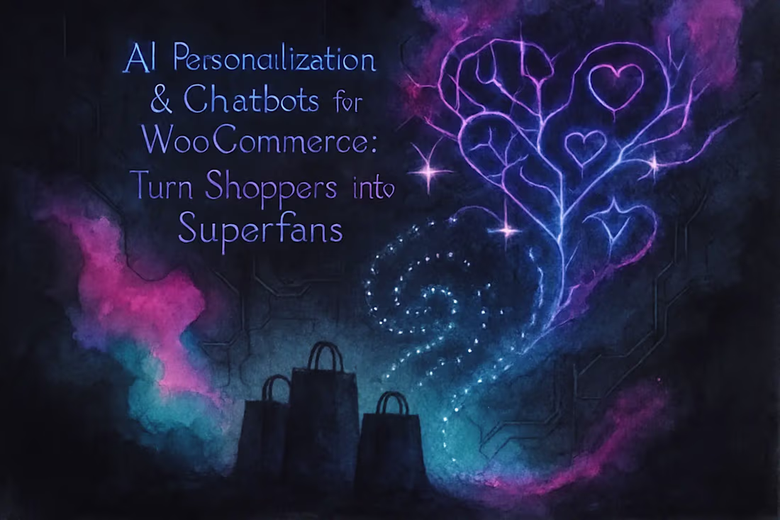 Cover image for AI Personalization & Chatbots for WooCommerce: Turn Shoppers into Superfans