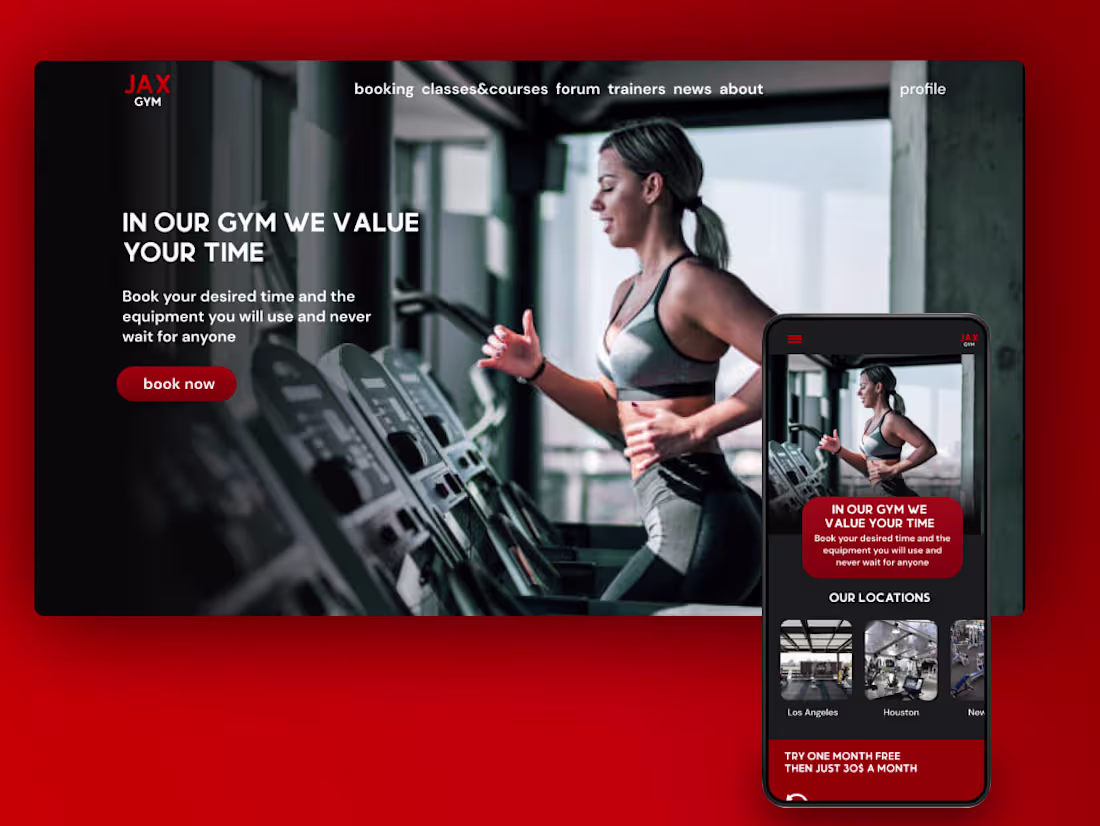 Cover image for Jax Gym Case Study 