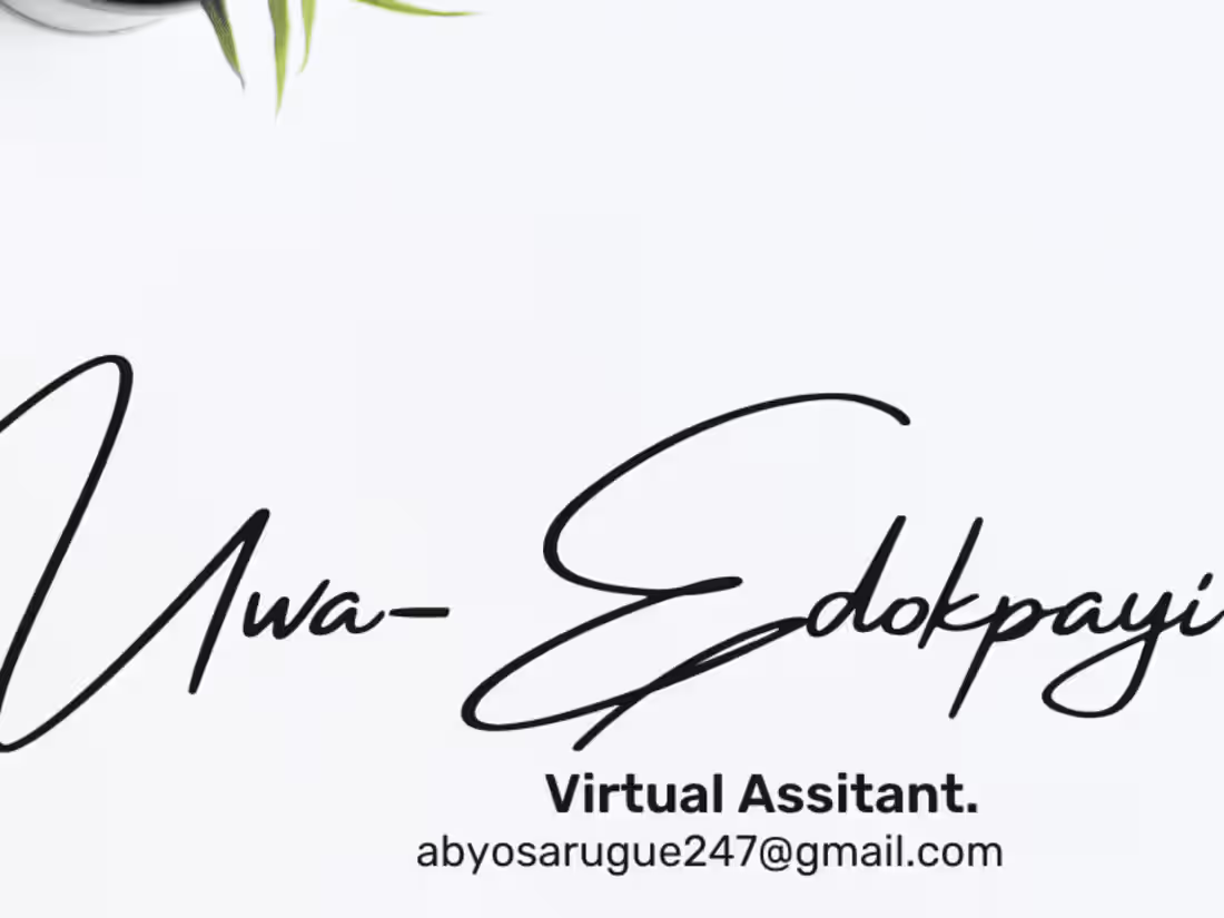 Cover image for From scheduling appointments to managing emails .Be rest assured