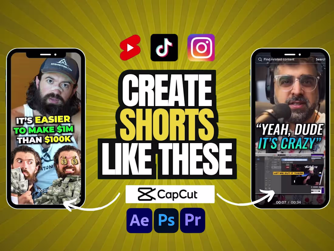 Cover image for Short-Form Video Editor | Instagram Reels | Tiktok | YT Short
