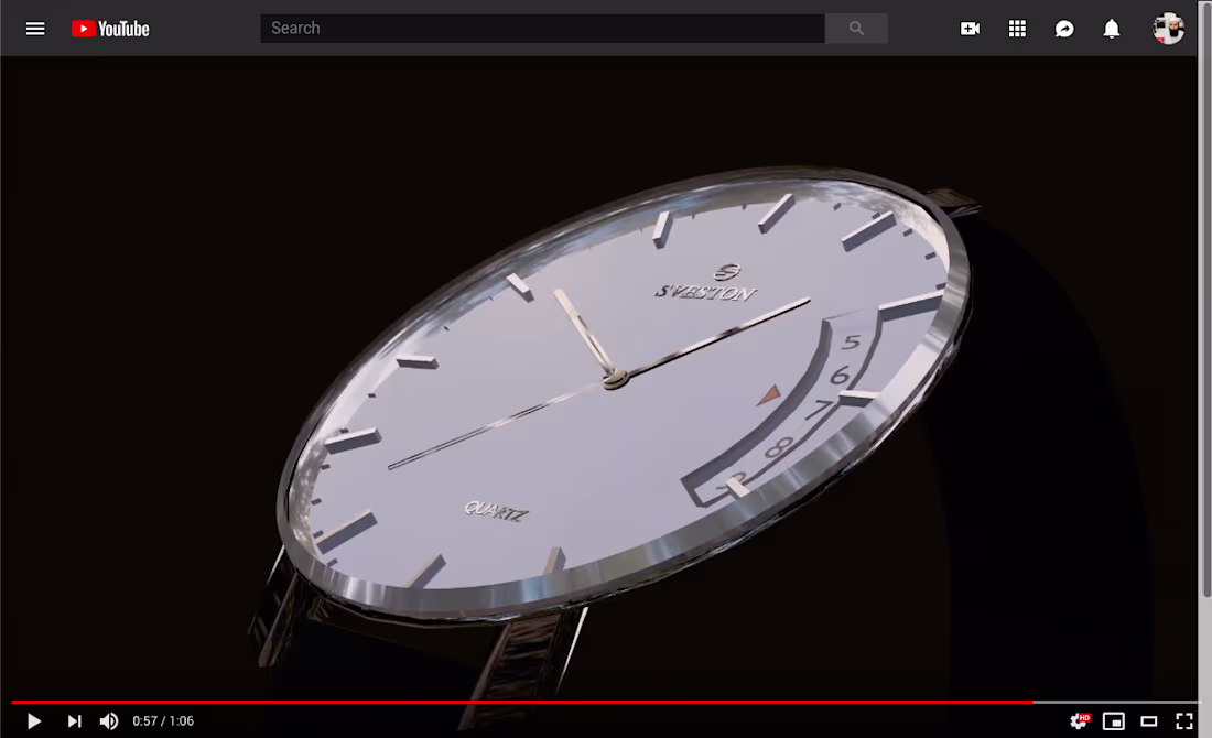 Cover image for 3D Watch Animation