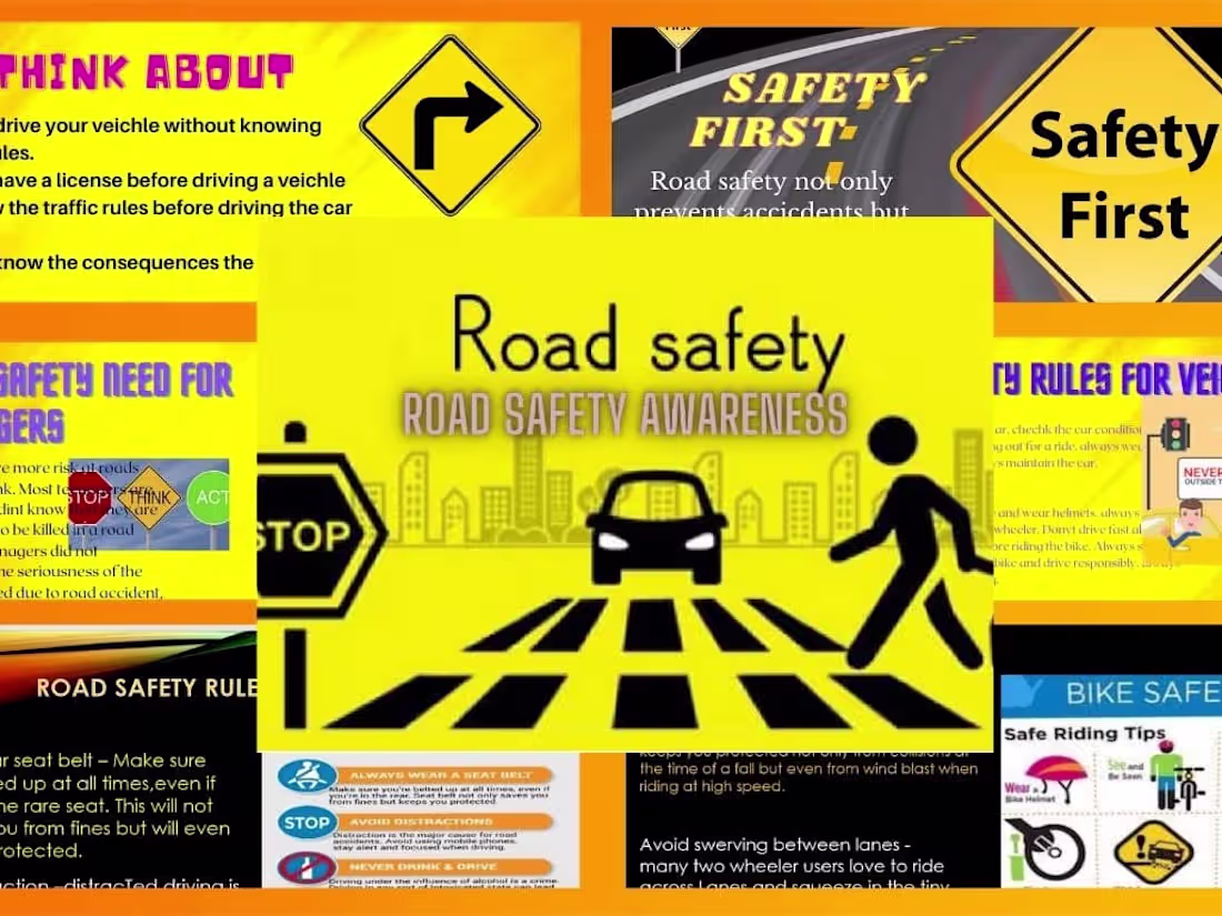 Cover image for Road safety awarness