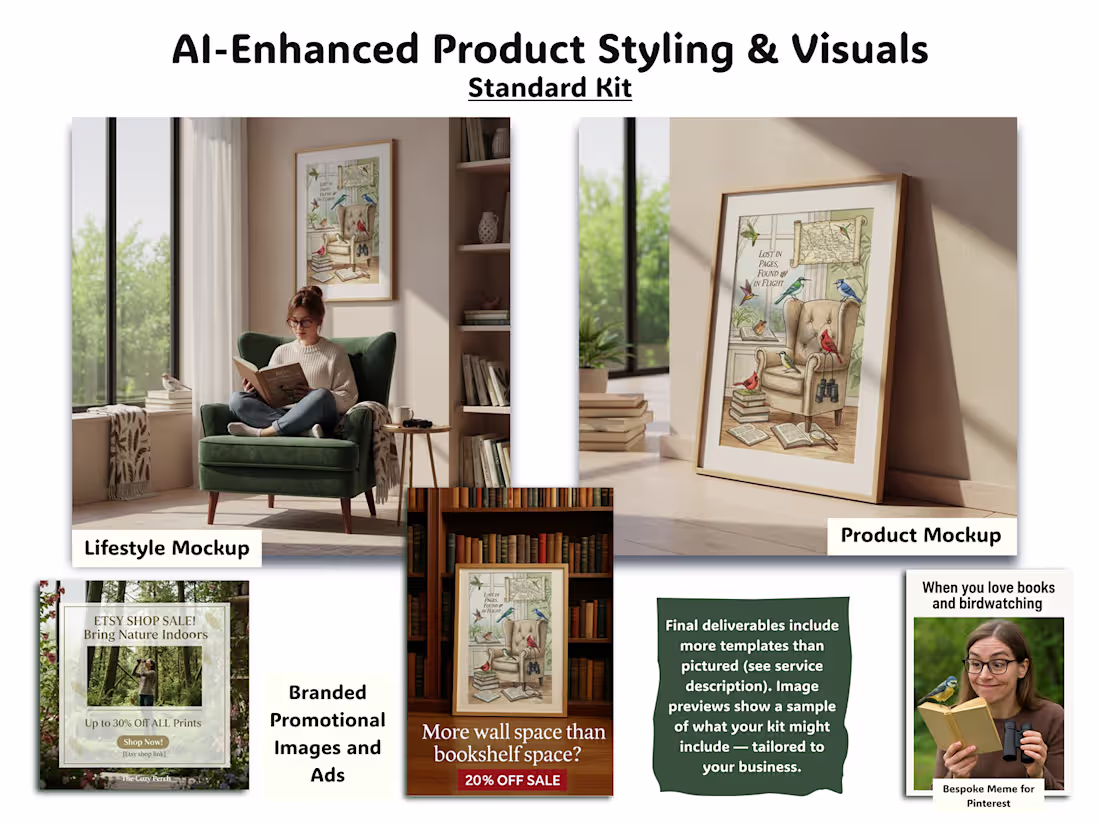 Cover image for AI-Powered Product Styling & Visuals - Standard Kit