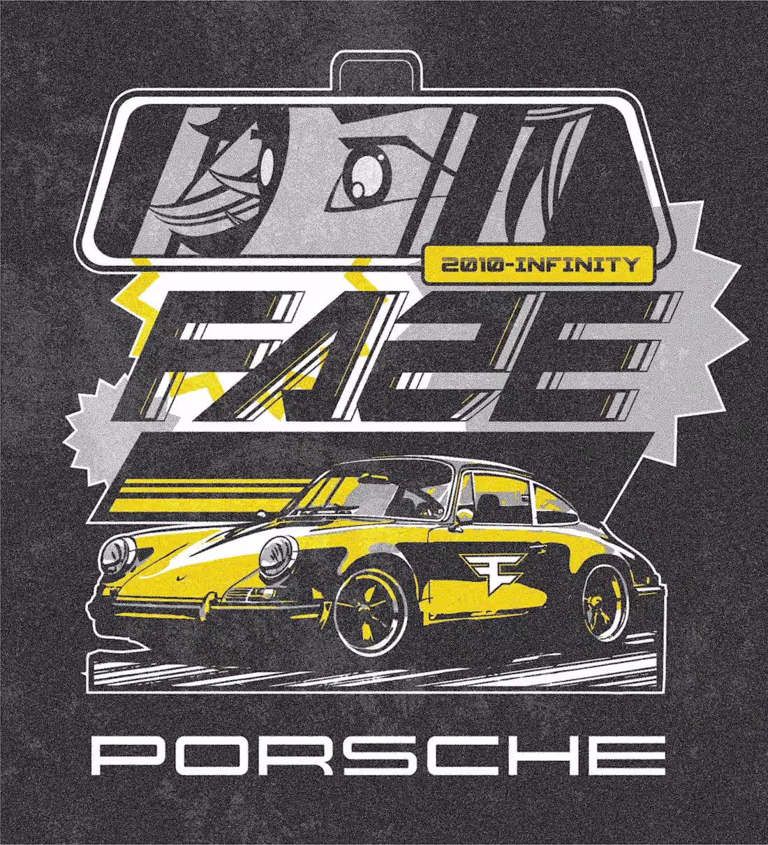 Cover image for Porsche x FaZe Clan Art Direction and Illustration