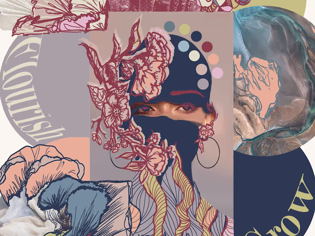 Cover image for Textile Pattern Designs: Floral