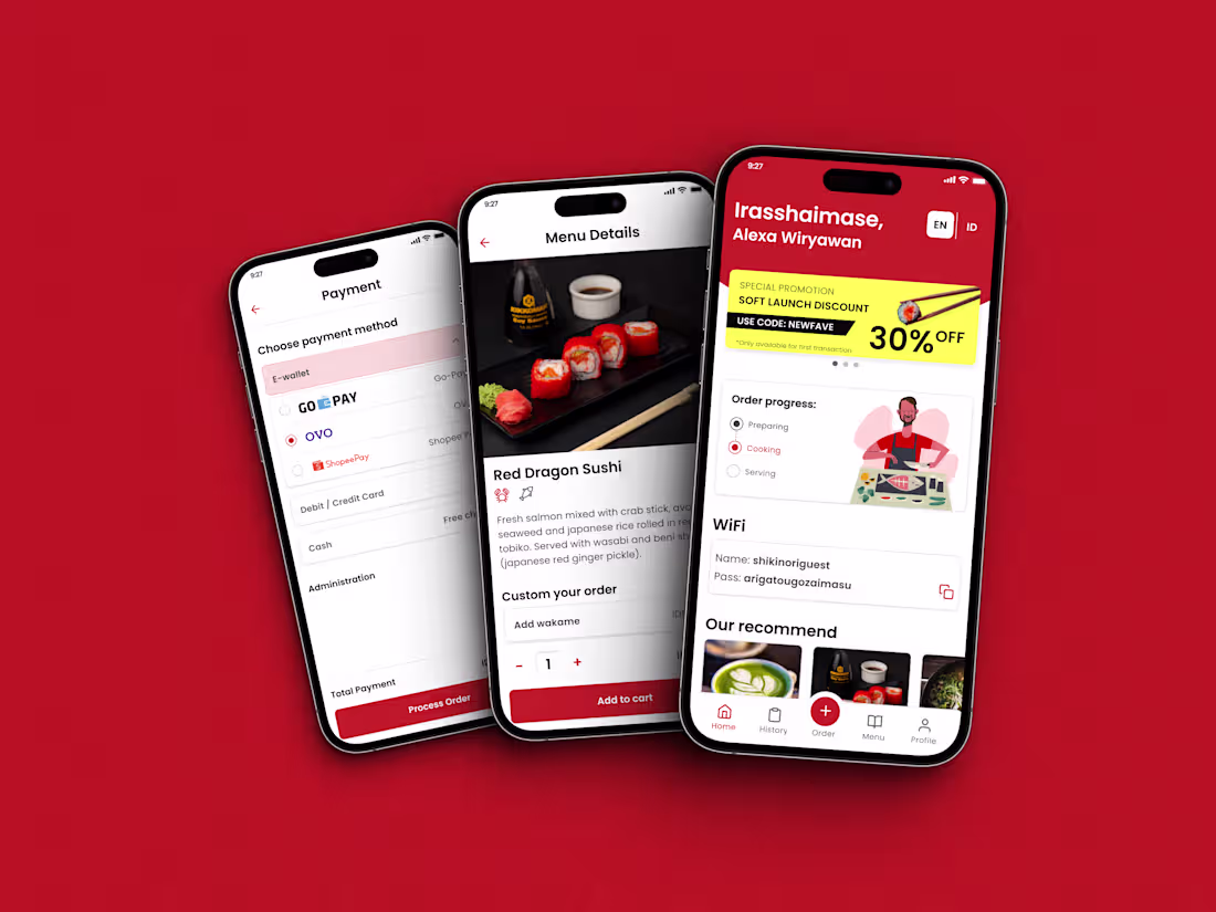 Cover image for Shikinori - Japanese Cafe Ordering Mobile Apps