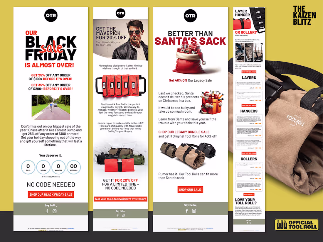 Cover image for Official Tool Roll – Email Campaigns