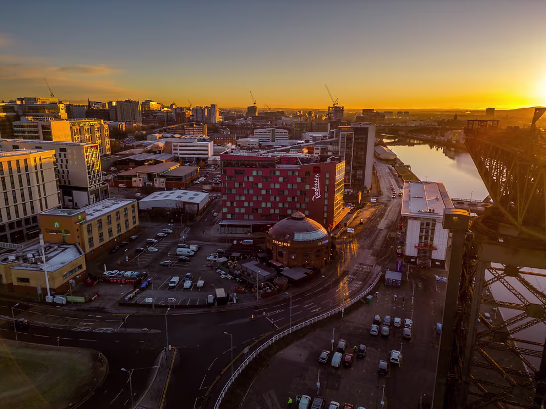 Cover image for IncREDible Drone Content for Radisson RED Glasgow