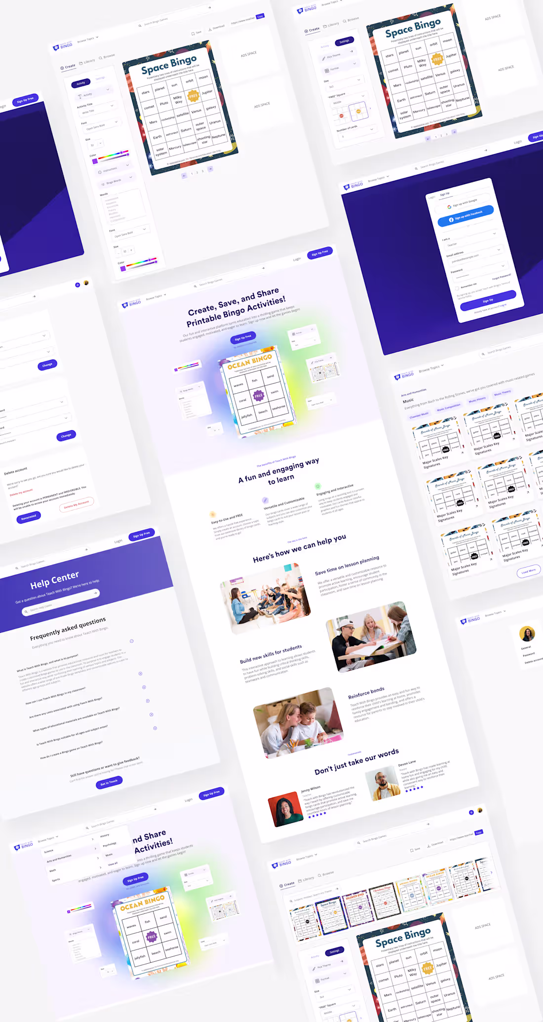 Cover image for Teach with bingo