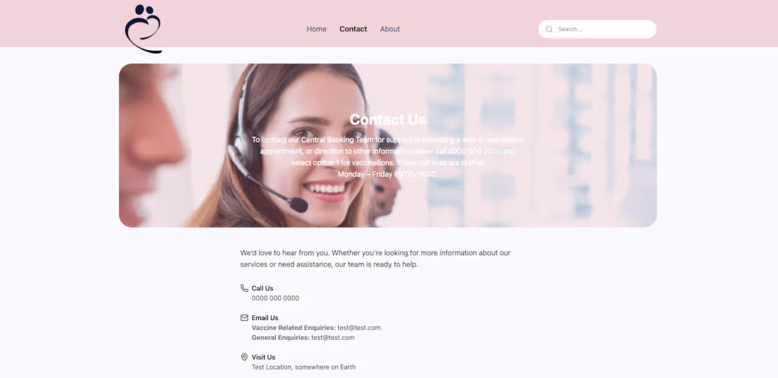 Cover image for Vaccine Portal