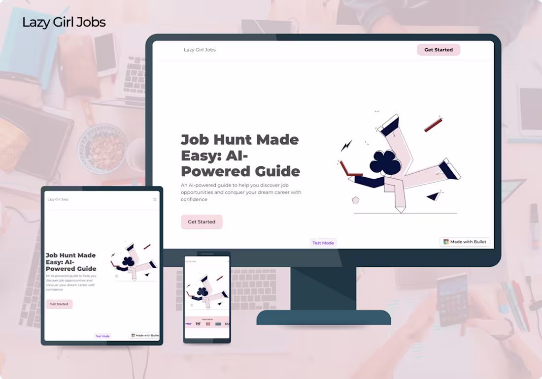 Cover image for Lazy Girl Job Program | Bulletso