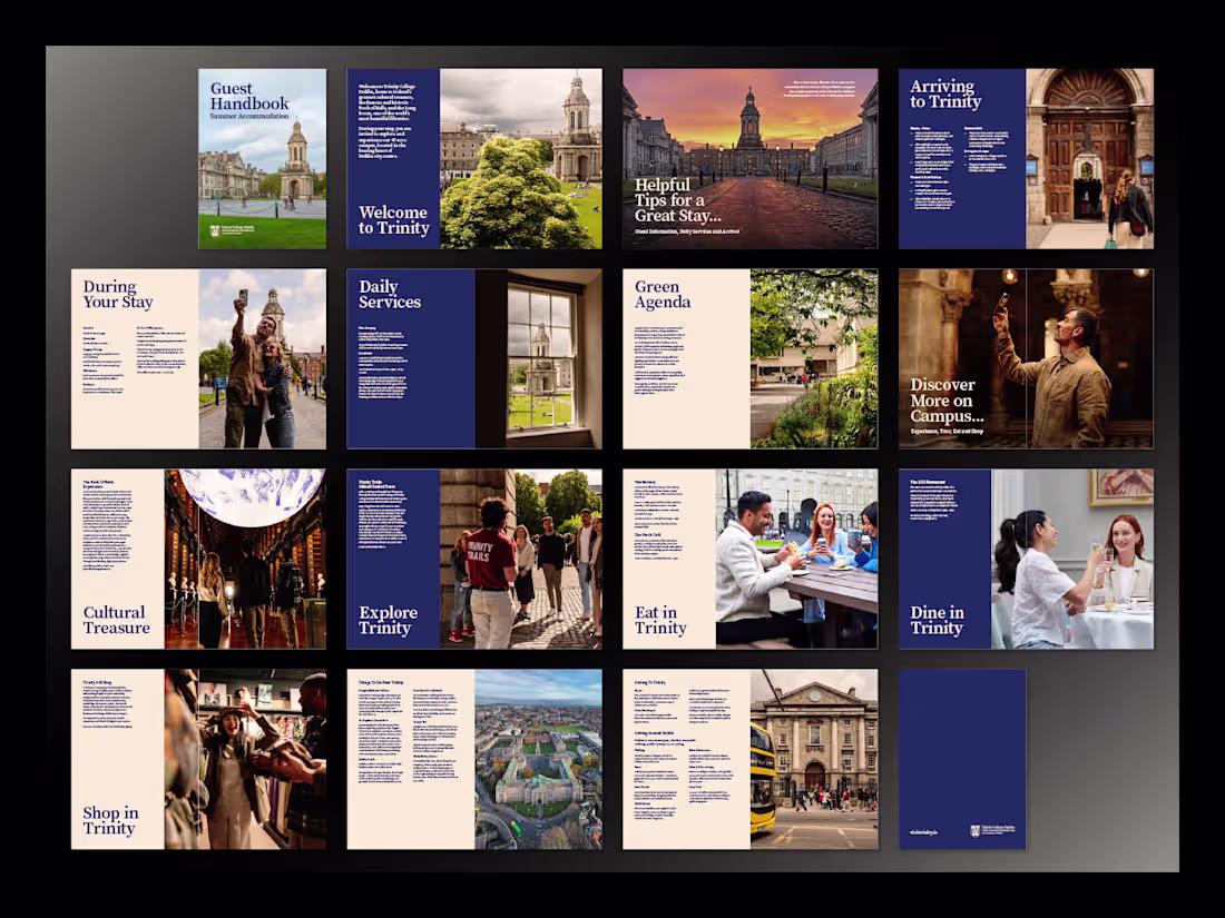 Cover image for Trinity College Guest brochure