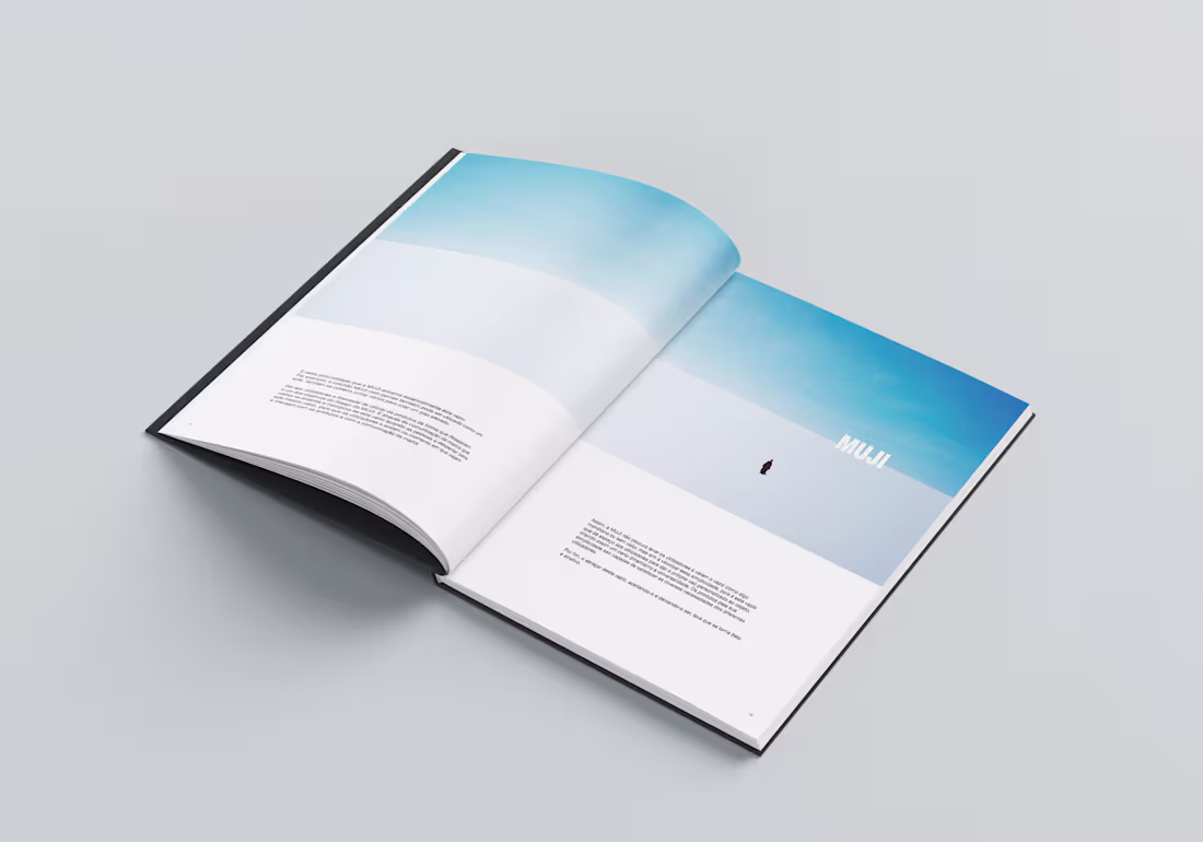 Cover image for Muji brandbook :: Behance