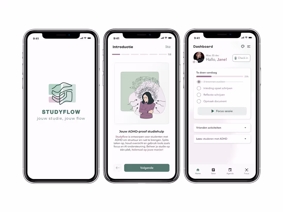 Cover image for Studyflow - For students with ADHD to help manage their studies