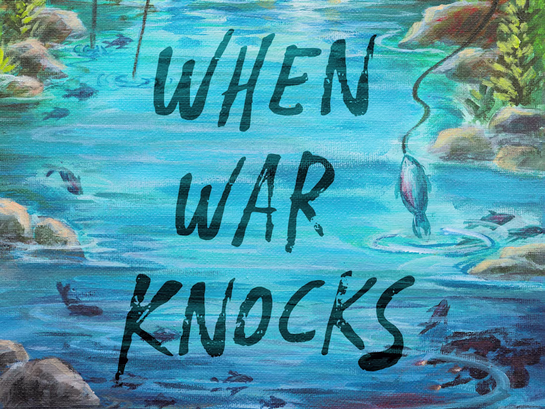 Cover image for Novel: When War Knocks