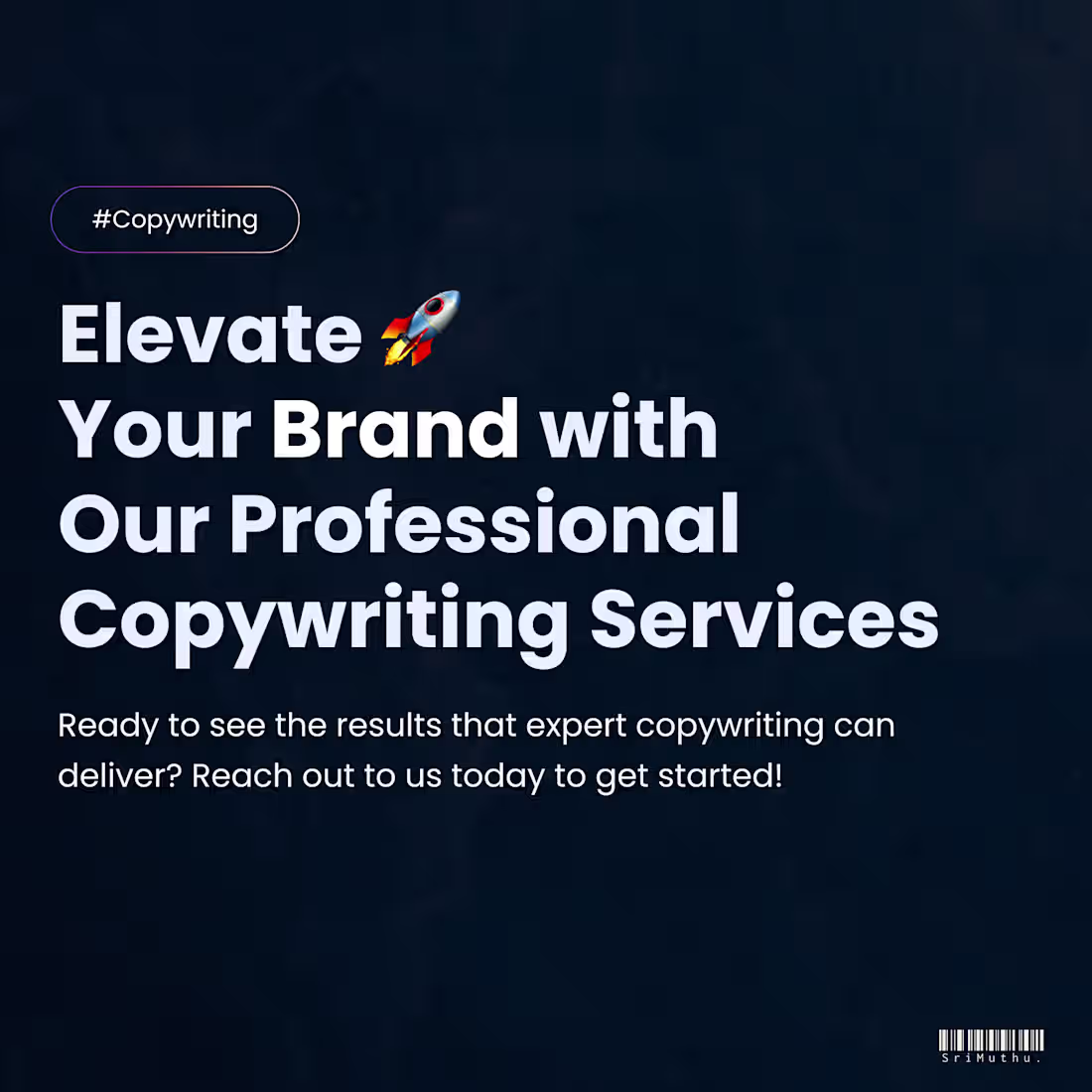 Cover image for Copy-writing Service | Social Media Post Design