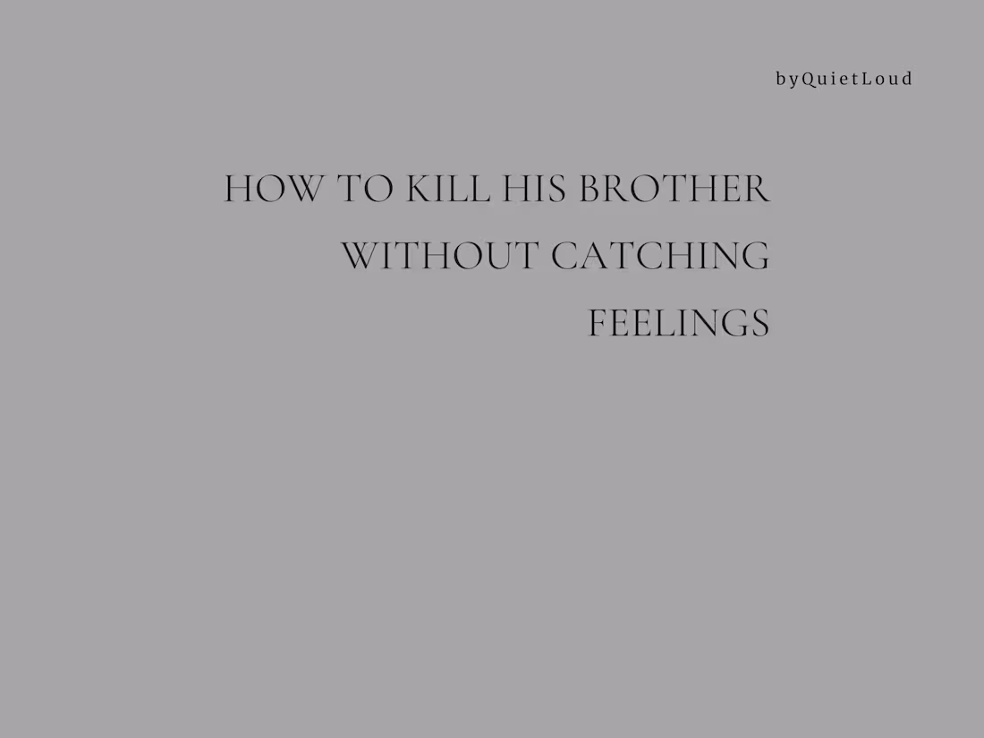 Cover image for I wanted to see if I could make something short feel like a ...