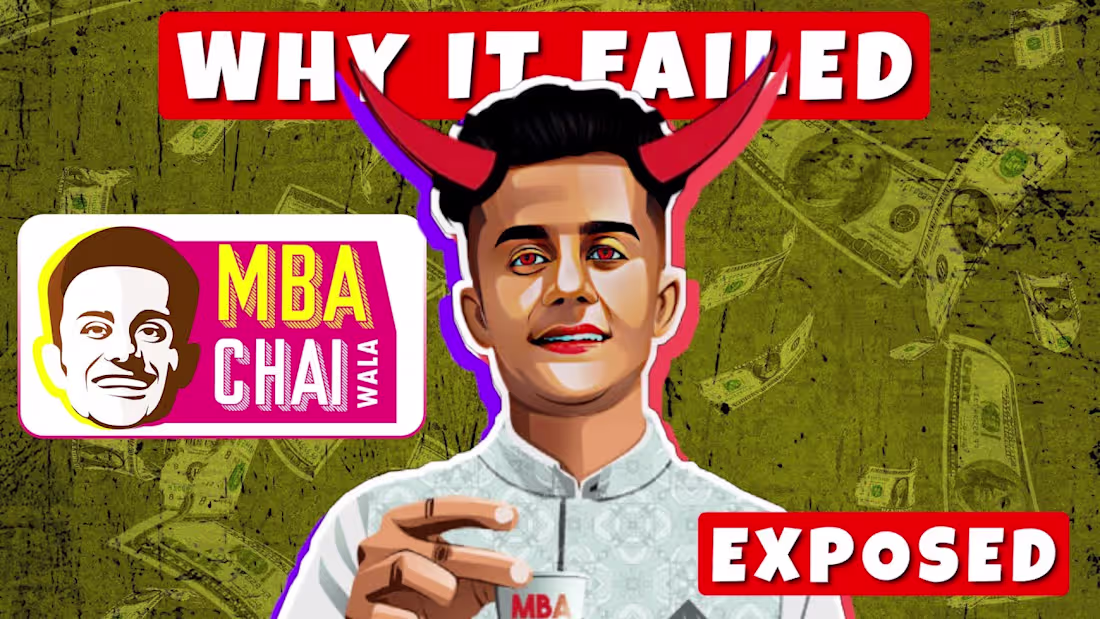 Cover image for Dark Reality of MBA chai wala | EXPOSED.. - YouTube