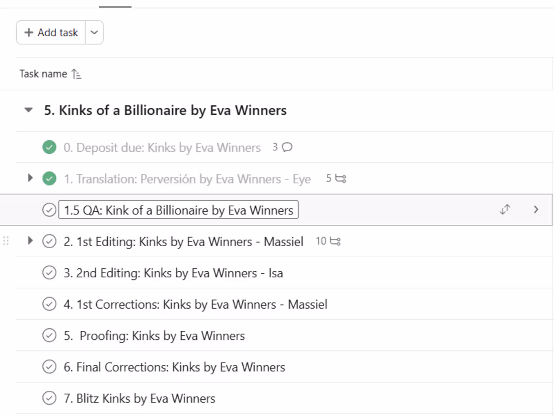 Cover image for Project Mgmt Set-Up on Asana