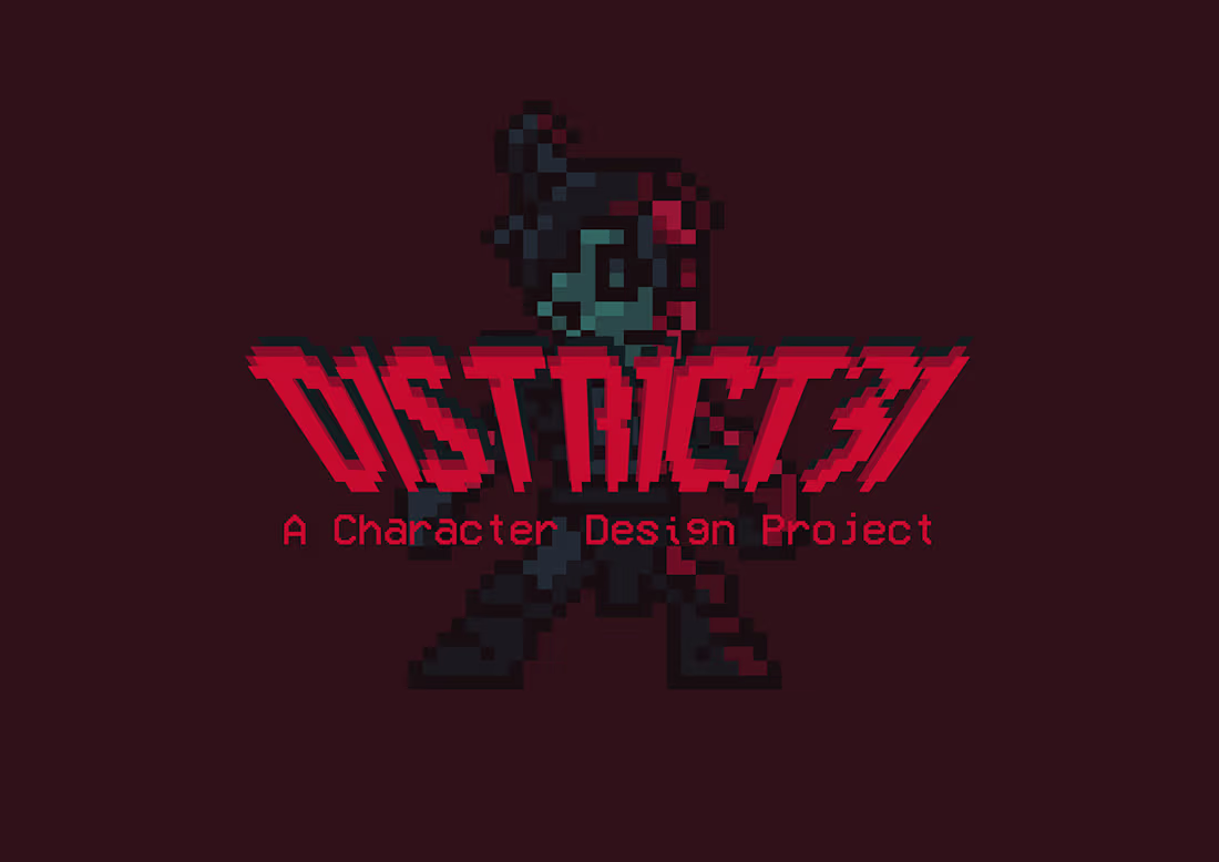 Cover image for "DISTRICT31" Character Design Showcase on Behance