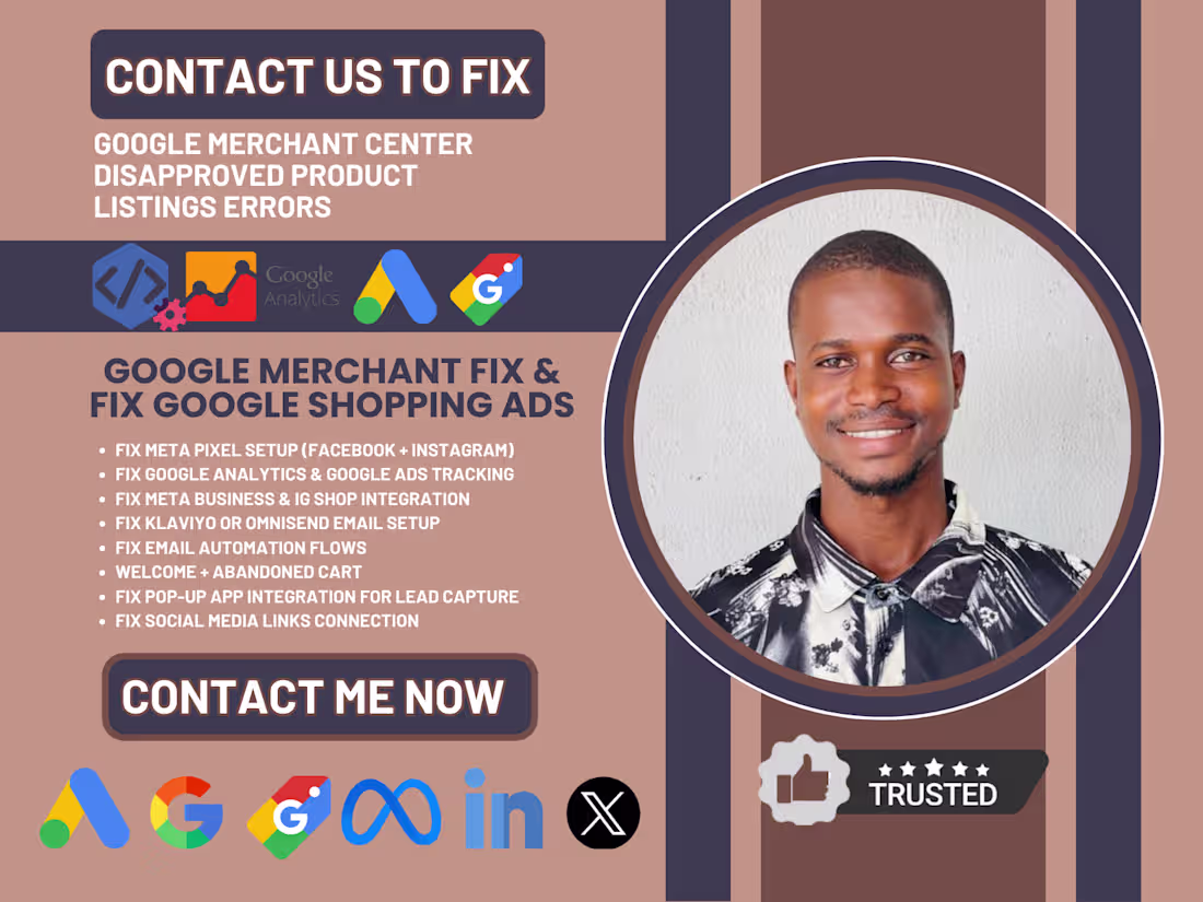 Cover image for Fix google merchant center disapproved product listings & errors